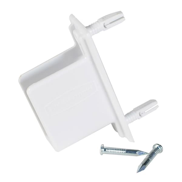 Rubbermaid Rubbermaid 8.6 in. H X 7 in. W X 1.3 in. L Metal Sidewall Bracket 1950472 - main
